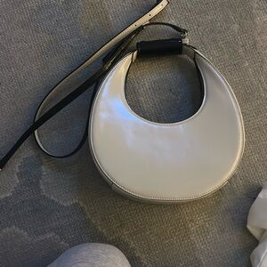 STAUD White moon Crossbody Bag
